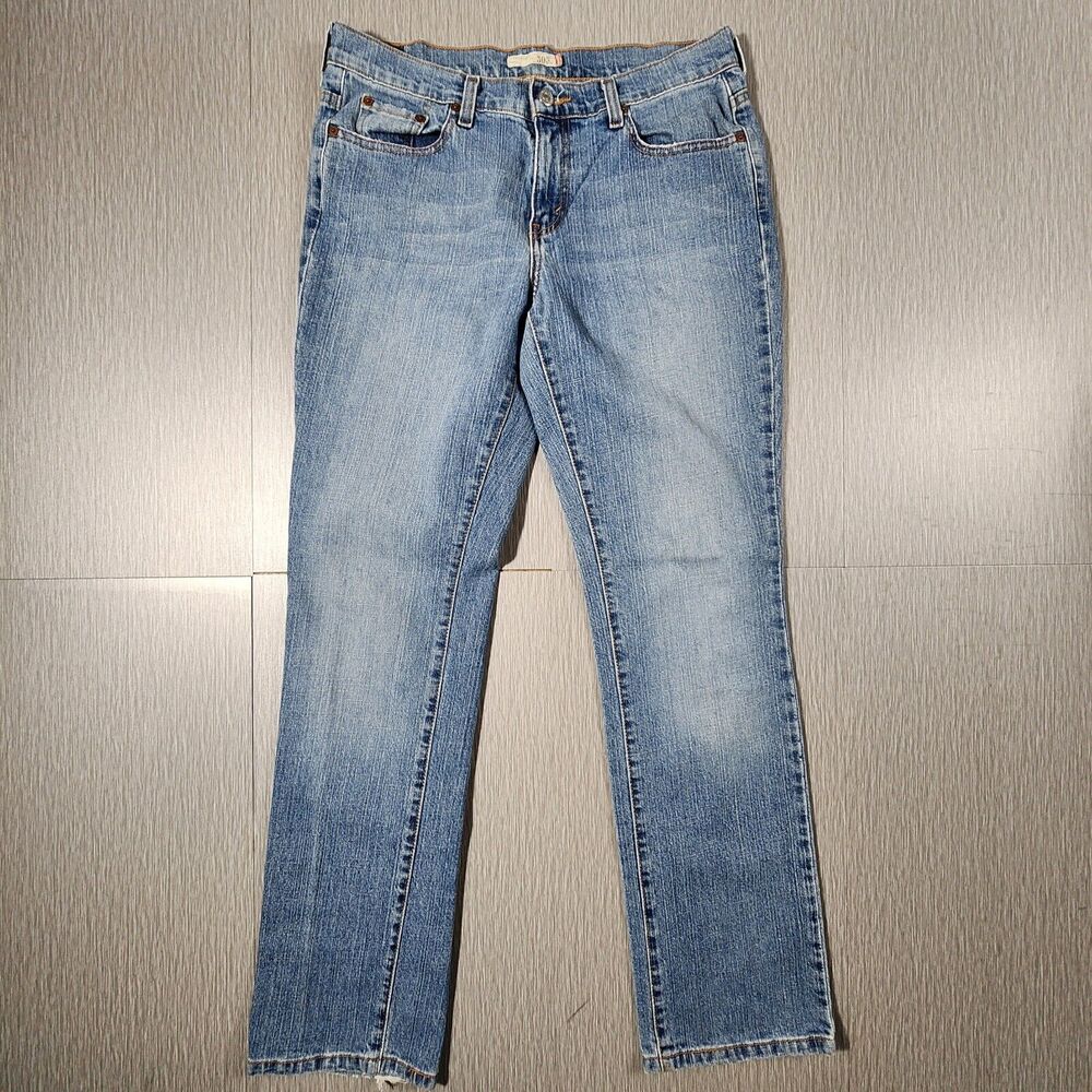 Vintage Levis 505 Jeans Womens Size 8 M (32x32) Y2K Mid Rise Straight Leg